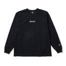 長袖 オーバーサイズド ヘビーウェイト コットン Tシャツ Old English ブラック - 14682686 - S | NEW ERA ニューエラ公式オンラインストア