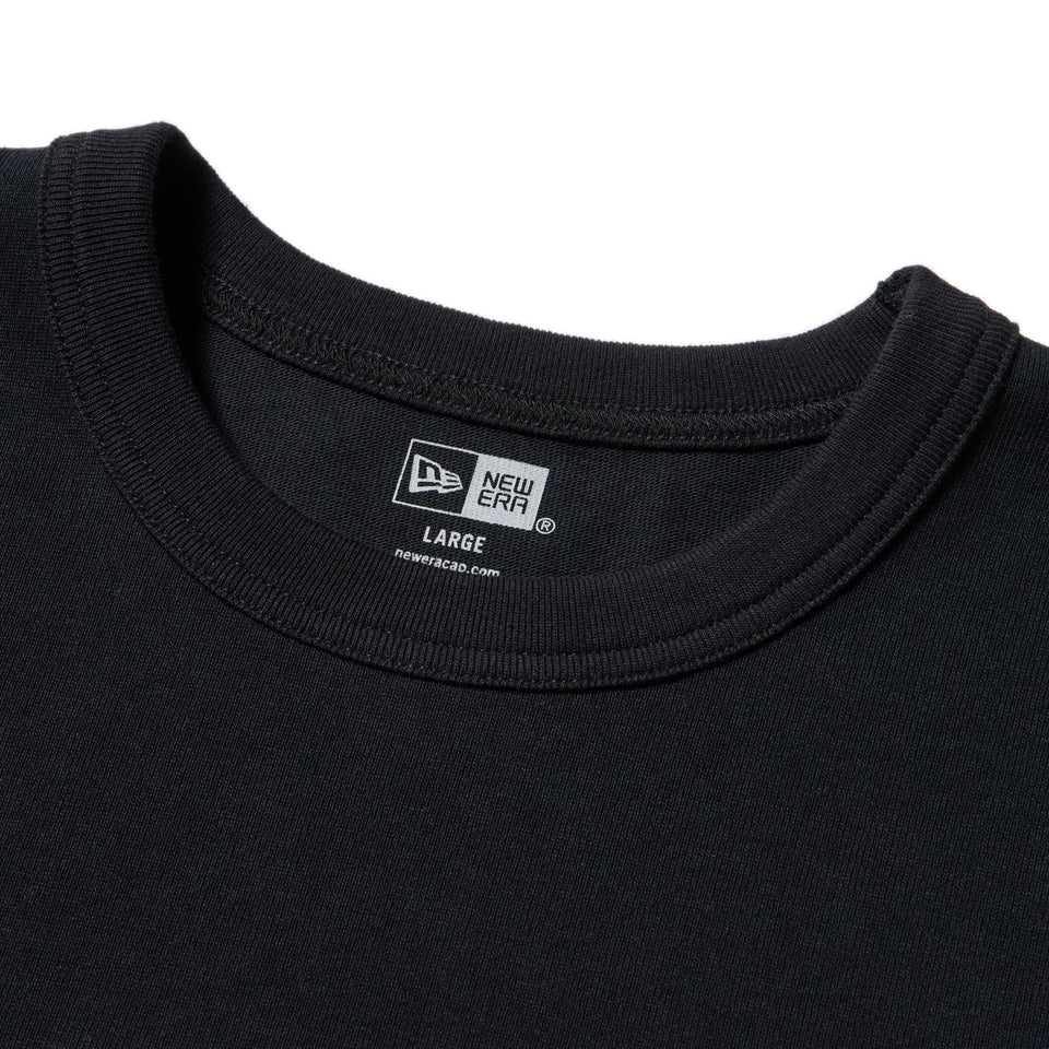 長袖 オーバーサイズド ヘビーウェイト コットン Tシャツ Old English ブラック - 14682686 - S | NEW ERA ニューエラ公式オンラインストア