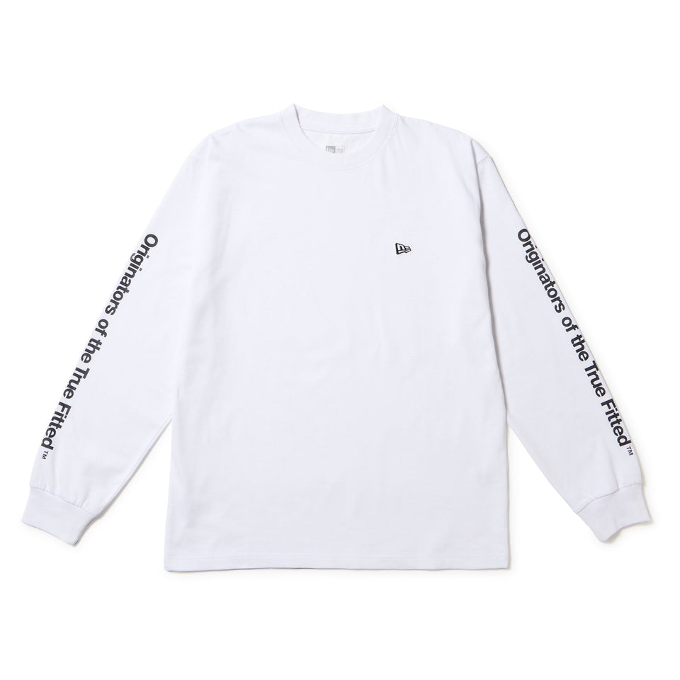 長袖 コットン Tシャツ Origiators of the True Fitted ホワイト レギュラーフィット - 14682706 - S | NEW ERA ニューエラ公式オンラインストア