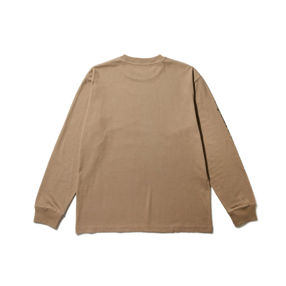 長袖 コットン Tシャツ Originators of the True Fitted ミルク