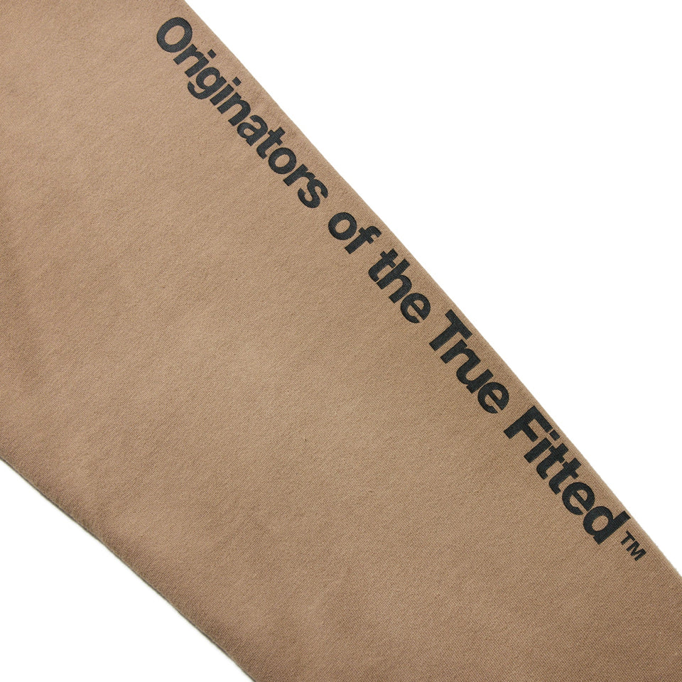 長袖 コットン Tシャツ Originators of the True Fitted ミルクティー レギュラーフィット - 14324711 - S | NEW ERA ニューエラ公式オンラインストア