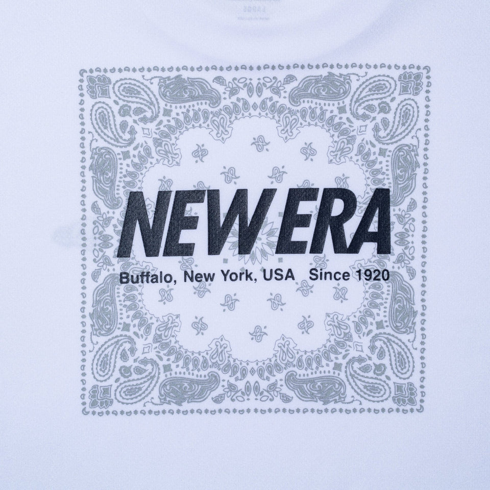 半袖 テック Tシャツ Paisley ホワイト レギュラーフィット【Performance Apparel】 - 14666292 - S | NEW ERA ニューエラ公式オンラインストア