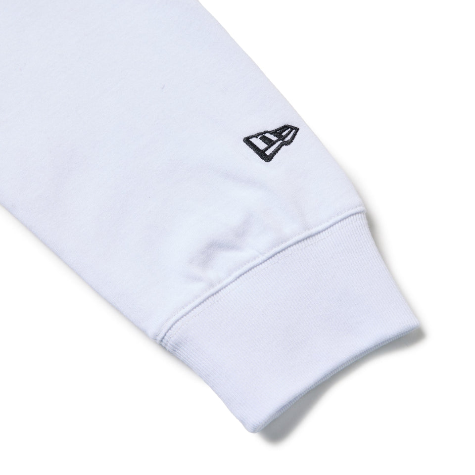 長袖 コットン Tシャツ Pattern Box Logo ホワイト レギュラーフィット - 14682713 - S | NEW ERA ニューエラ公式オンラインストア