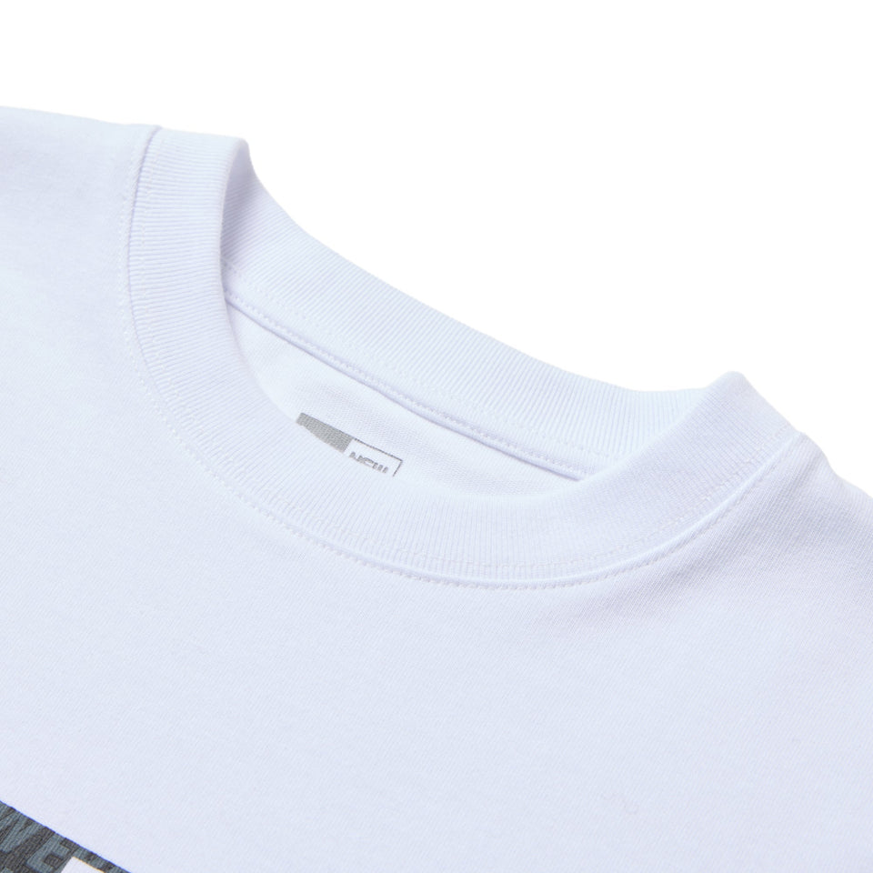 長袖 コットン Tシャツ Pattern Box Logo ホワイト レギュラーフィット - 14682713 - S | NEW ERA ニューエラ公式オンラインストア