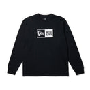 長袖 コットン Tシャツ Pattern Box Logo ブラック レギュラーフィット - 14682715 - S | NEW ERA ニューエラ公式オンラインストア