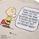 長袖 オーバーサイズド コットン Tシャツ PEANUTS ピーナッツ ストーン - 14344446 - S | NEW ERA ニューエラ公式オンラインストア