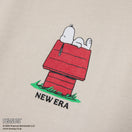 長袖 オーバーサイズド コットン Tシャツ PEANUTS ピーナッツ ストーン - 14344446 - S | NEW ERA ニューエラ公式オンラインストア