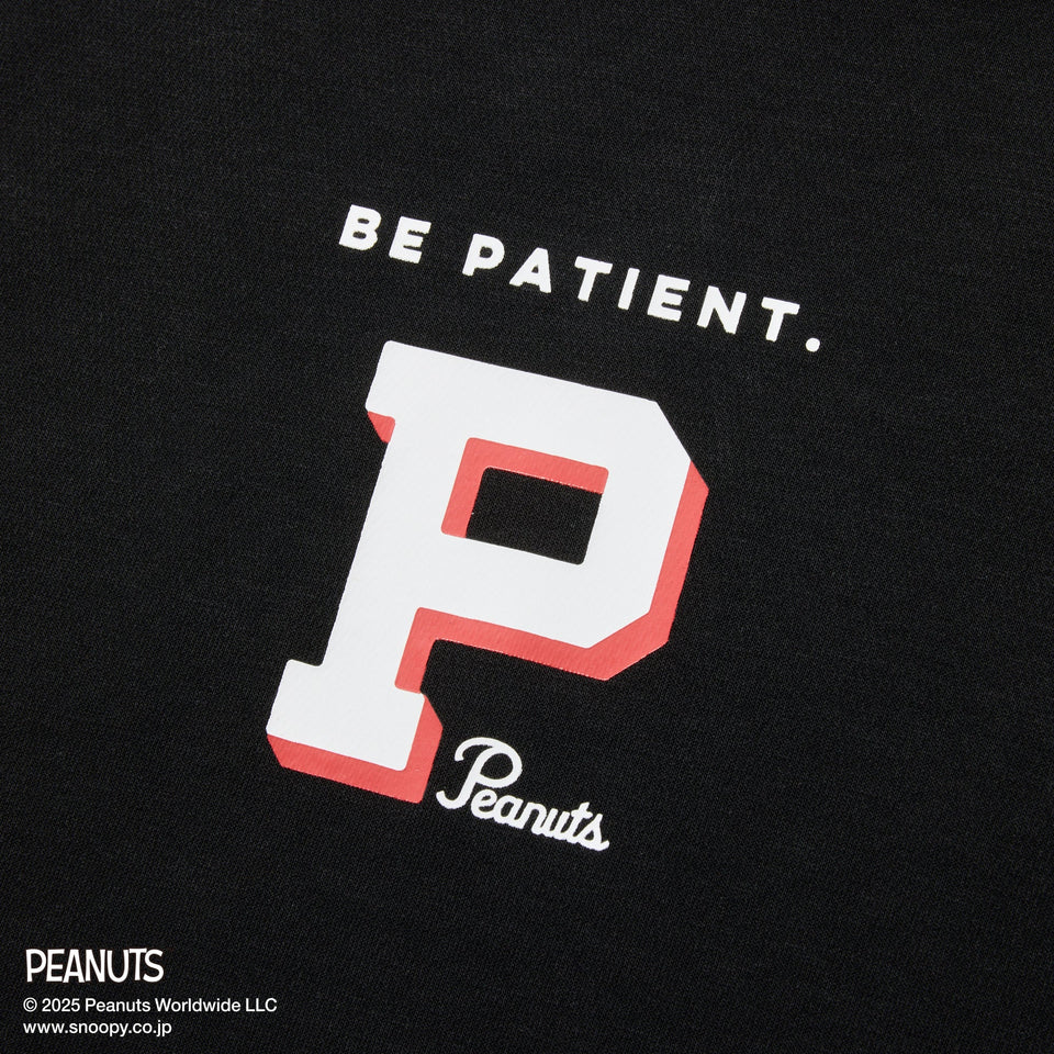 【ゴルフ】 長袖 ハイカラー パフォーマンス Tシャツ PEANUTS ピーナッツ ブラック - 14344460 - S | NEW ERA ニューエラ公式オンラインストア