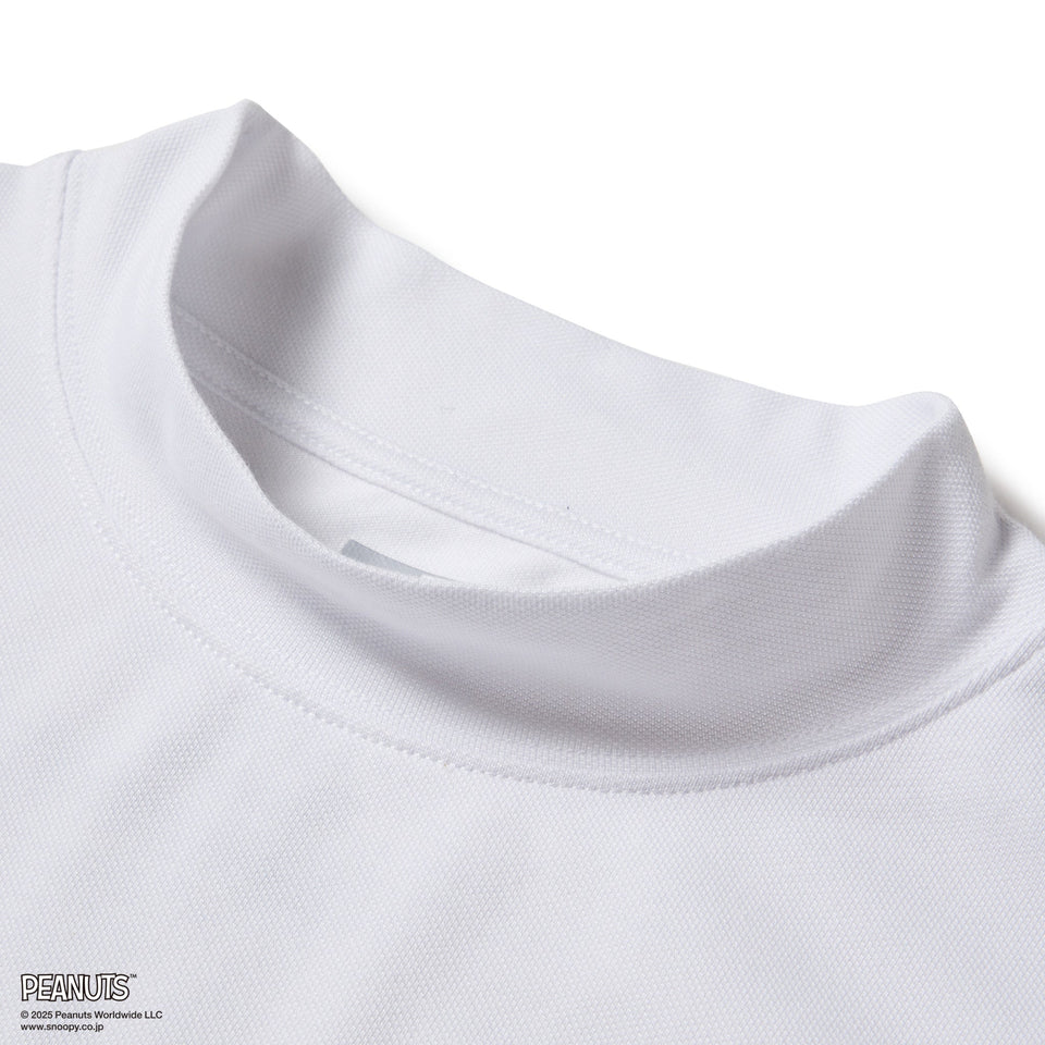 【ゴルフ】半袖 ミッドネック Tシャツ PEANUTS ピーナッツ チャーリー・ブラウン ホワイト - 14432149 - S | NEW ERA ニューエラ公式オンラインストア