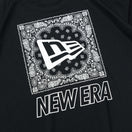半袖 テック Tシャツ リアペイズリーロゴ ブラック 【 Performance Apparel 】 - 14311383-S | NEW ERA ニューエラ公式オンラインストア