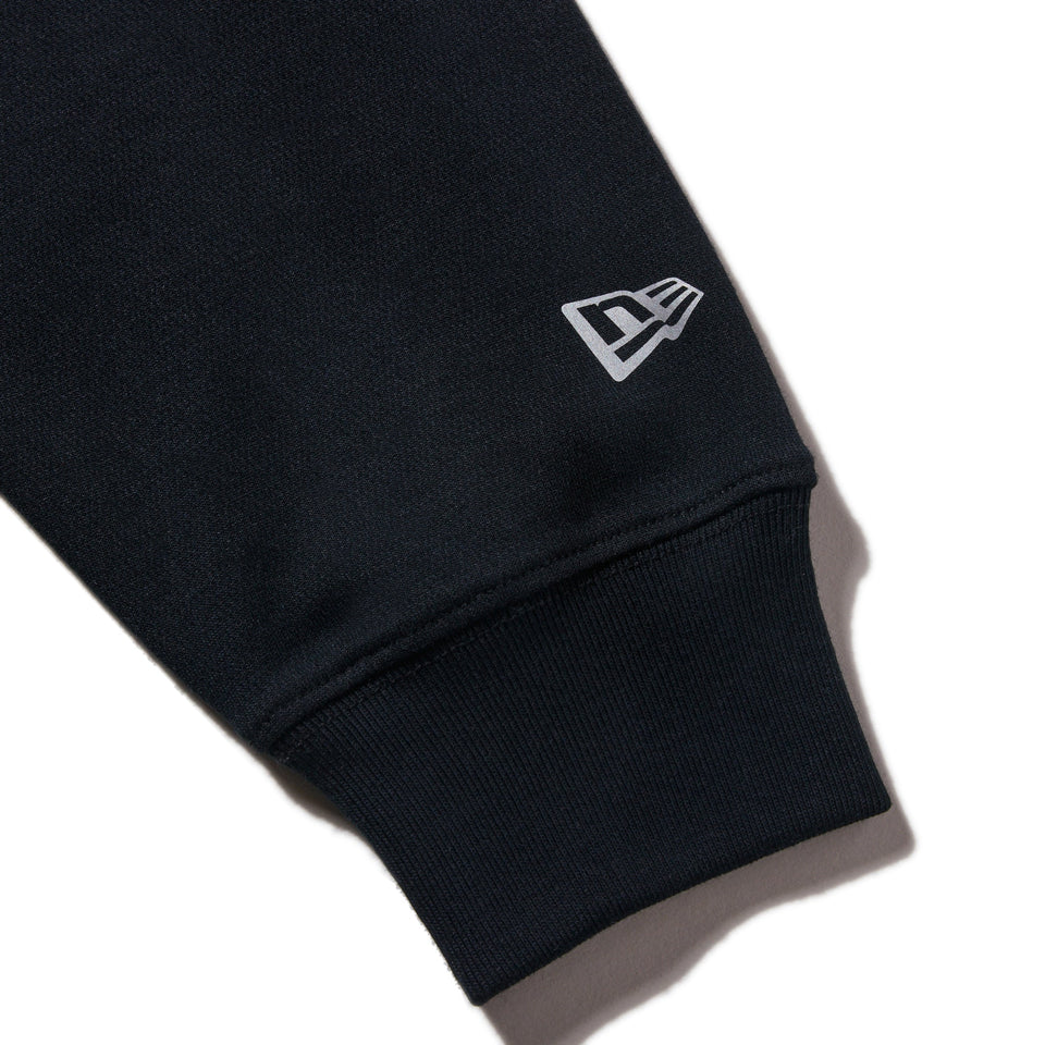 長袖 オーバーサイズド ハーフジップ パフォーマンス Tシャツ