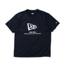 半袖 テック Tシャツ フラッグロゴ ウッドランドカモ ブラック レギュラーフィット【Performance Apparel】 - 14666296 - S | NEW ERA ニューエラ公式オンラインストア