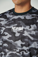 半袖 テック Tシャツ ワードマークロゴ ブラック ウッドランドカモ レギュラーフィット【Performance Apparel】 - 14666299 - S | NEW ERA ニューエラ公式オンラインストア