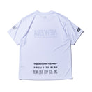 半袖 テック Tシャツ アーカイブロゴ ホワイト レギュラーフィット【Performance Apparel】 - 14666300 - S | NEW ERA ニューエラ公式オンラインストア