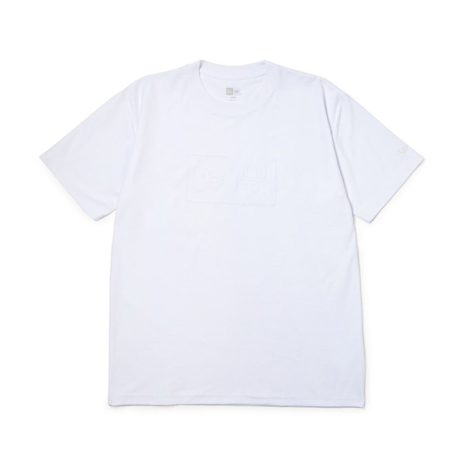 半袖 コットン Tシャツ Pile Logo ボックスロゴ ホワイト レギュラーフィット - 14410089 - S | NEW ERA ニューエラ公式オンラインストア
