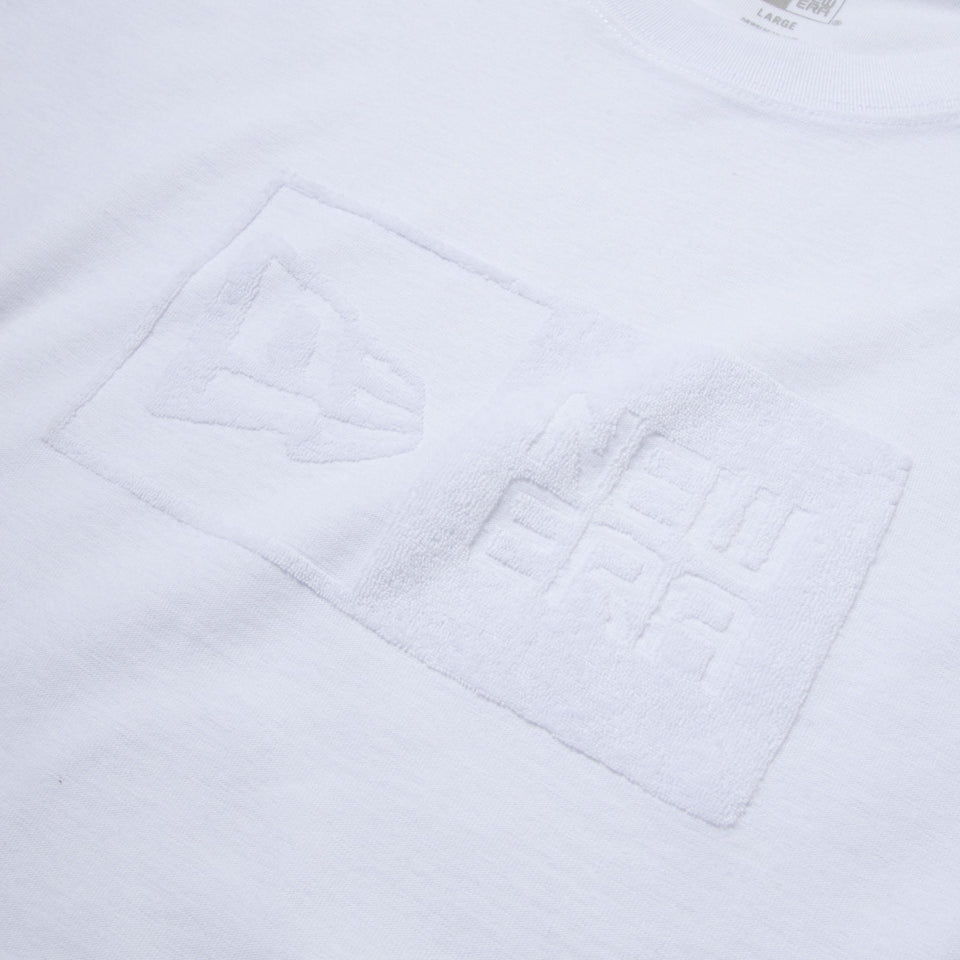 半袖 コットン Tシャツ Pile Logo ボックスロゴ ホワイト レギュラーフィット - 14410089 - S | NEW ERA ニューエラ公式オンラインストア