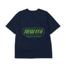 半袖 ウォッシュド コットン Tシャツ Racer Logo ライトネイビー - 14410027 - S | NEW ERA ニューエラ公式オンラインストア