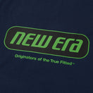半袖 ウォッシュド コットン Tシャツ Racer Logo ライトネイビー - 14410027 - S | NEW ERA ニューエラ公式オンラインストア