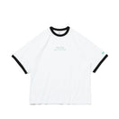 半袖 オーバーサイズド コットン Tシャツ Ringer Tee ホワイト/ブラック - 14121869-S | NEW ERA ニューエラ公式オンラインストア