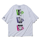 半袖 オーバーサイズド コットン Tシャツ SAKAMOTO DAYS フラッグロゴ ホワイト - 14801507 - S | NEW ERA ニューエラ公式オンラインストア