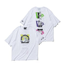 半袖 オーバーサイズド コットン Tシャツ SAKAMOTO DAYS フラッグロゴ ホワイト - 14801507 - S | NEW ERA ニューエラ公式オンラインストア