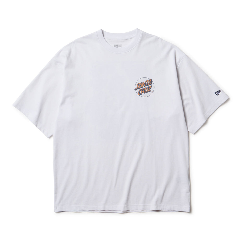 半袖 オーバーサイズド コットン Tシャツ SANTA CRUZ スクリーミングハンド ホワイト - 14384105 - S | NEW ERA ニューエラ公式オンラインストア