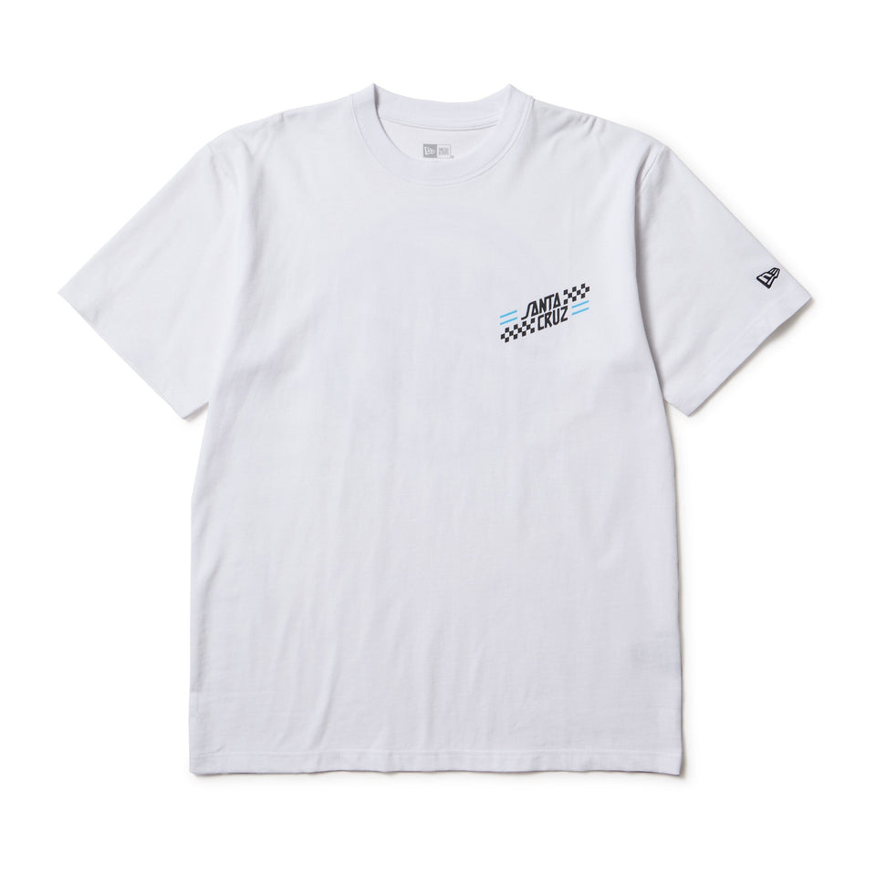 半袖 コットン Tシャツ SANTA CRUZ サークルロゴ ホワイト レギュラーフィット - 14384107 - S | NEW ERA ニューエラ公式オンラインストア
