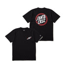 半袖 コットン Tシャツ SANTA CRUZ サークルロゴ ブラック レギュラーフィット - 14384108 - S | NEW ERA ニューエラ公式オンラインストア