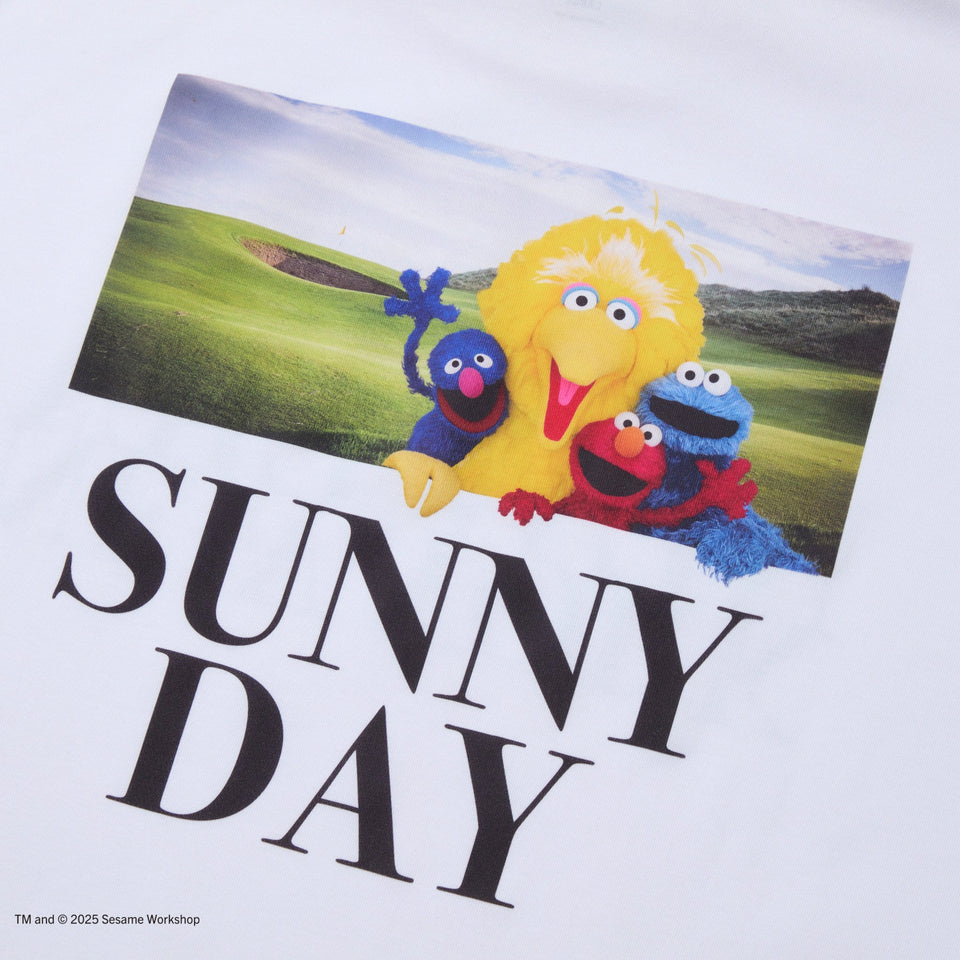 長袖 ミッドネック パフォーマンス Tシャツ SESAME STREET セサミストリート SUNNY DAY ホワイト | ゴルフ - 14682874 - S | NEW ERA ニューエラ公式オンラインストア