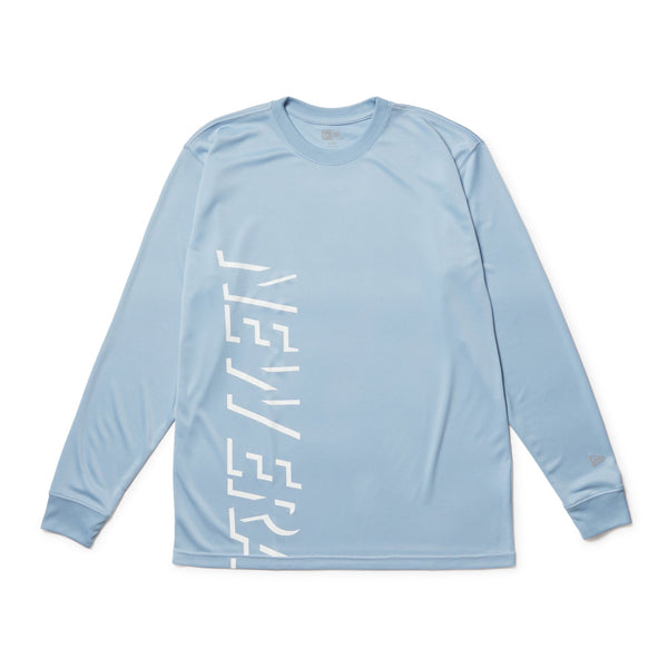 長袖 テック Tシャツ Shadow Logo ライトブルー