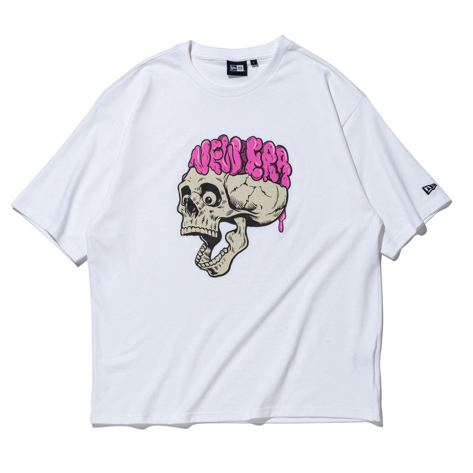 半袖 オーバーサイズド コットン Tシャツ Skull ホワイト - 14875699 - S | NEW ERA ニューエラ公式オンラインストア