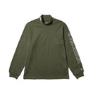 【ゴルフ】長袖 ハイカラー ウォーム Tシャツ Sleeve Logo オリーブ - 14326413 - S | NEW ERA ニューエラ公式オンラインストア