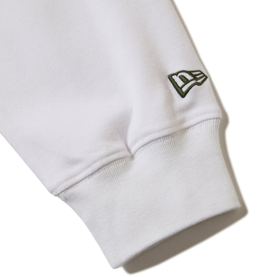 【ゴルフ】長袖 ハイカラー ウォーム Tシャツ Sleeve Logo オフホワイト - 14326414 - S | NEW ERA ニューエラ公式オンラインストア