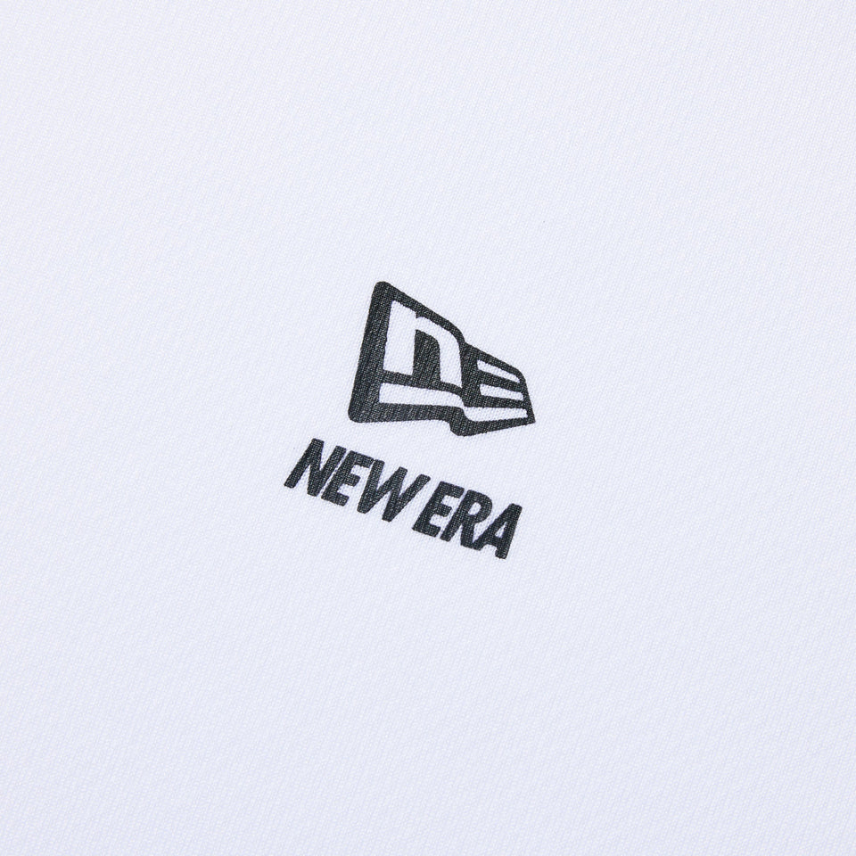 長袖 テック Tシャツ Sleeve Logo ホワイト レギュラーフィット【 Performance Apparel 】 - 14312824 - S | NEW ERA ニューエラ公式オンラインストア