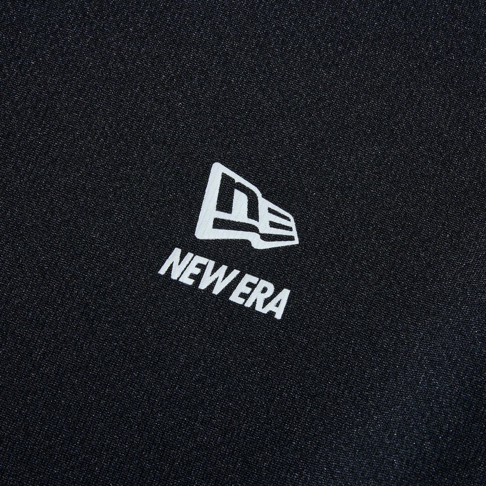 長袖 テック Tシャツ Sleeve Logo ブラック レギュラーフィット【 Performance Apparel 】 - 14312825 - S | NEW ERA ニューエラ公式オンラインストア