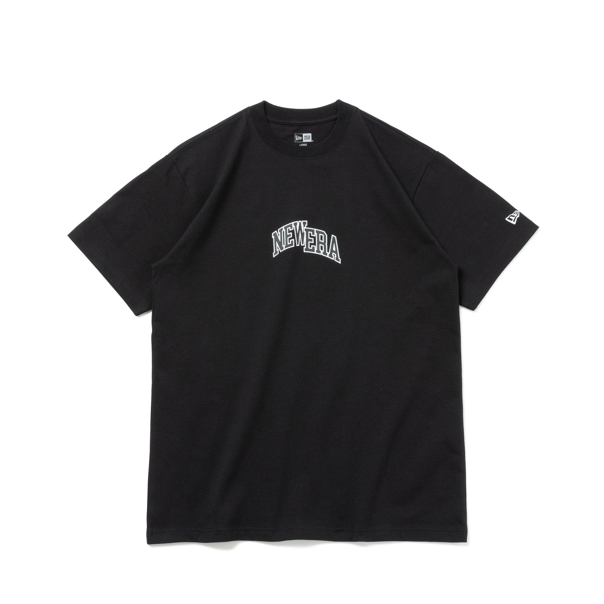 半袖 コットン Tシャツ Slipped Logo ブラック レギュラー