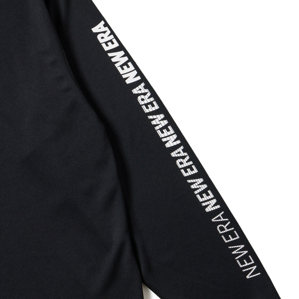 長袖 テック Tシャツ Speed Logo ブラック | パフォーマンス