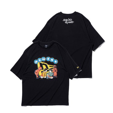 オーバーサイズド コットン Tシャツ SQUID GAME イカゲーム