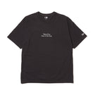 半袖 ウォッシュド コットン Tシャツ State Flower スミクロ - 14410022 - S | NEW ERA ニューエラ公式オンラインストア