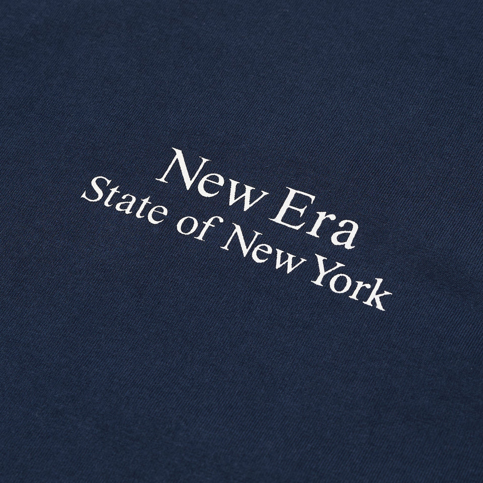 半袖 ウォッシュド コットン Tシャツ State Flower ライトネイビー - 14410024 - S | NEW ERA ニューエラ公式オンラインストア