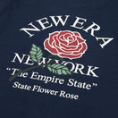 半袖 ウォッシュド コットン Tシャツ State Flower ライトネイビー - 14410024 - S | NEW ERA ニューエラ公式オンラインストア