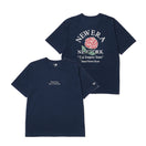 半袖 ウォッシュド コットン Tシャツ State Flower ライトネイビー - 14410024 - S | NEW ERA ニューエラ公式オンラインストア