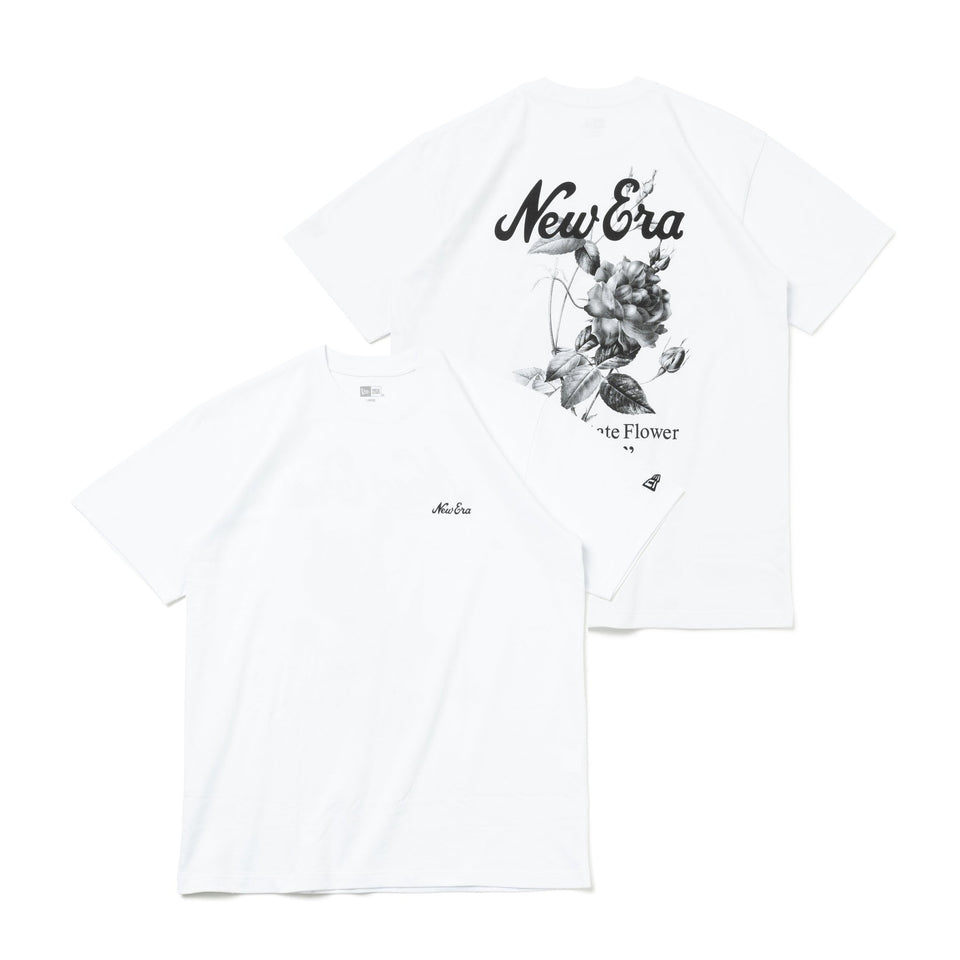 半袖 コットン Tシャツ State Flowers ホワイト レギュラーフィット - 14121879-S | NEW ERA ニューエラ公式オンラインストア