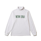 【ゴルフ】長袖 ハイカラー ウォーム Tシャツ Straight Logo オフホワイト - 14326411 - S | NEW ERA ニューエラ公式オンラインストア
