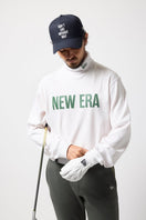 【ゴルフ】長袖 ハイカラー ウォーム Tシャツ Straight Logo オフホワイト - 14326411 - S | NEW ERA ニューエラ公式オンラインストア