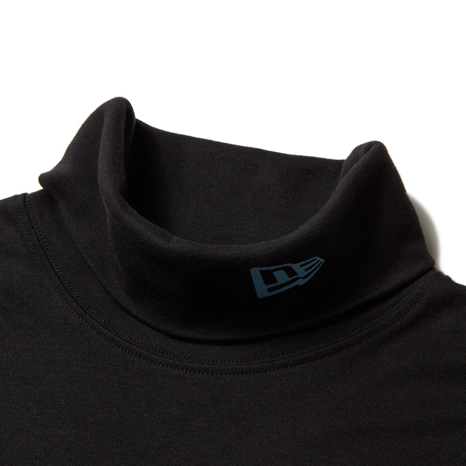 【ゴルフ】長袖 ハイカラー ウォーム Tシャツ Straight Logo ブラック - 14326412 - S | NEW ERA ニューエラ公式オンラインストア