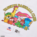 長袖 コットン Tシャツ たべっ子どうぶつ TABEKKO BASEBALL CLUB ホワイト レギュラーフィット - 14346844 - S | NEW ERA ニューエラ公式オンラインストア