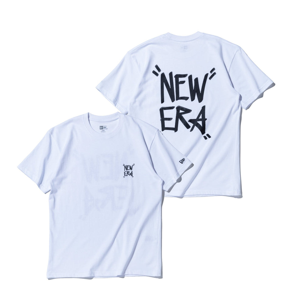 半袖 コットン Tシャツ Tagging ホワイト レギュラーフィット - 14350898 - S | NEW ERA ニューエラ公式オンラインストア