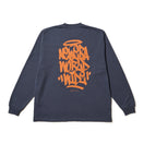 長袖 オーバーサイズド コットン Tシャツ Tagging スレートグレー - 14682690 - S | NEW ERA ニューエラ公式オンラインストア