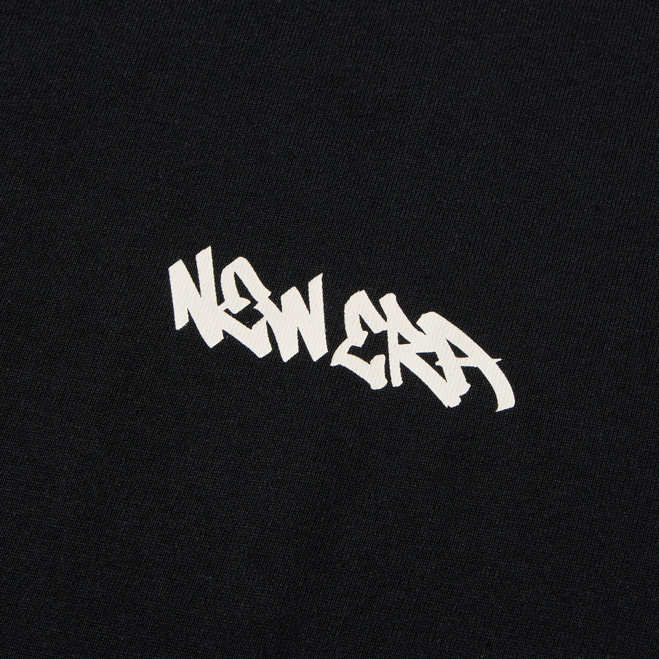 長袖 オーバーサイズド コットン Tシャツ Tagging ブラック - 14682691 - S | NEW ERA ニューエラ公式オンラインストア